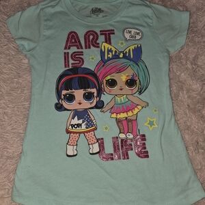 L.O.L. Surprise! Teal Art Graphic Tee